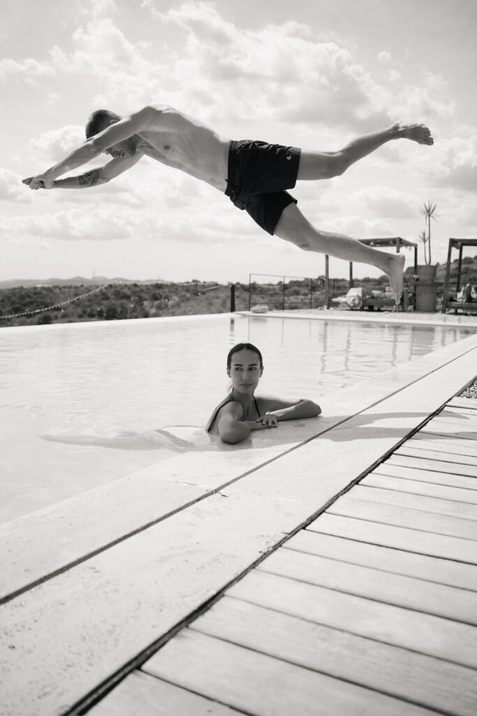 Relaxed wedding morning at Finca Ses Voltes