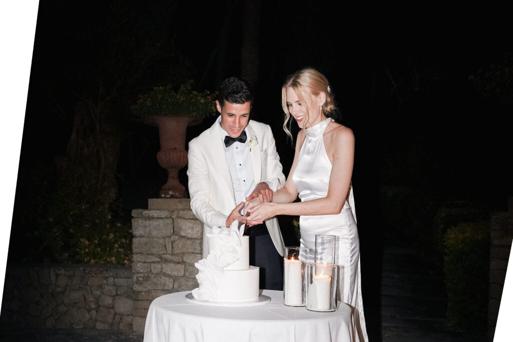 Wedding Cake Cutting Ceremony Finca Son Collell Mallorca